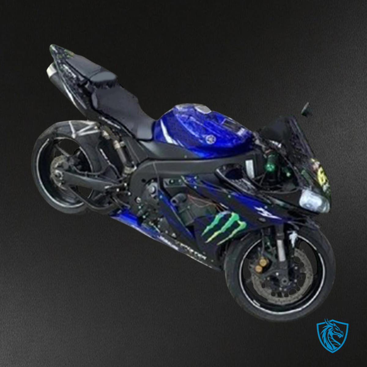 Yamaha YZF 1000 R1 (2004-2006) Black & Blue - Fairing Kit