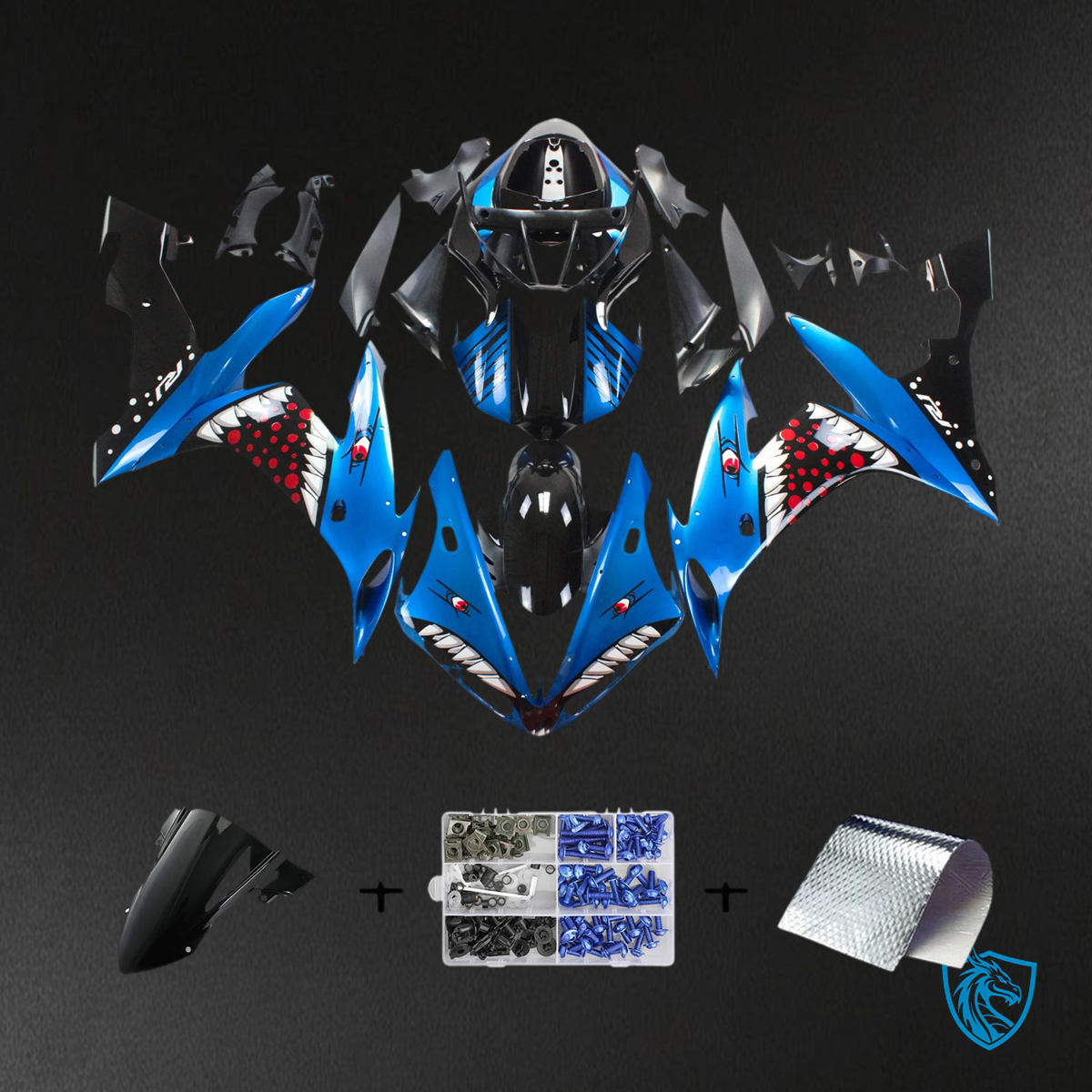 Yamaha YZF 1000 R1 (2004-2006) Bodywork Plastic ABS Fit - Fairing Kit