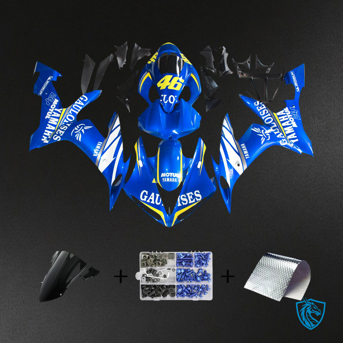 Yamaha YZF 1000 R1 (2004-2006) Bodywork Plastic ABS fit Injection - Fairing Kit