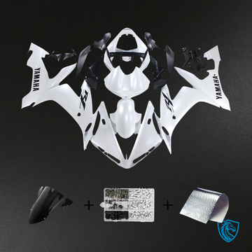 Yamaha YZF 1000 R1 (2004-2006) Pearl White - Custom ABS Fairing Set