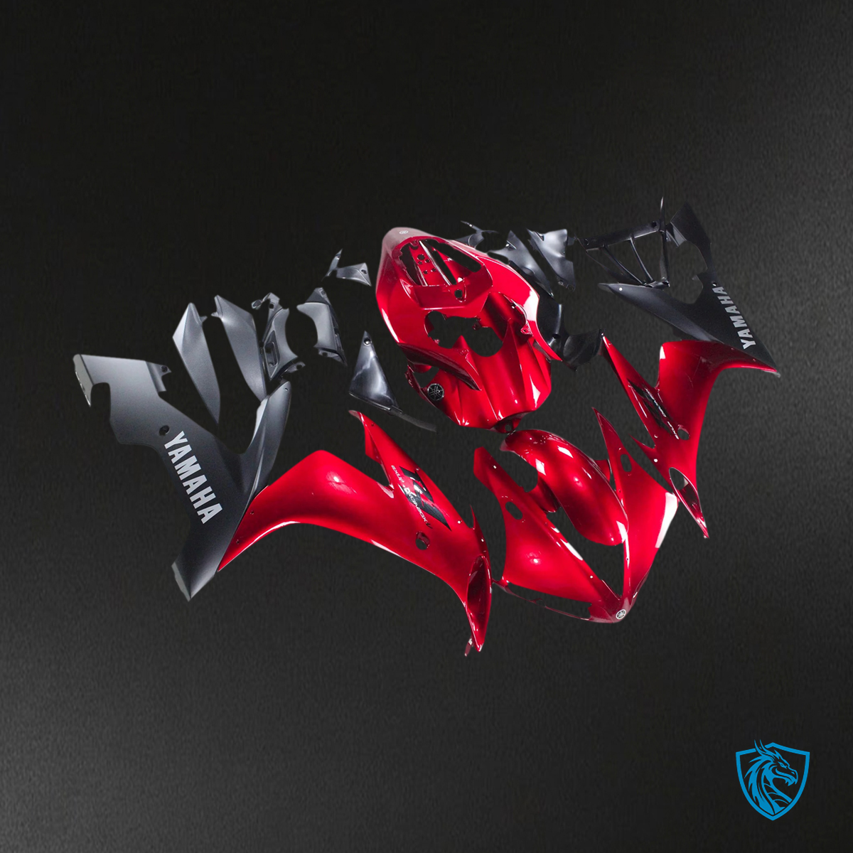 Yamaha YZF 1000 R1 (2004-2006) Red - MERGEment Motorcycle Fairing
