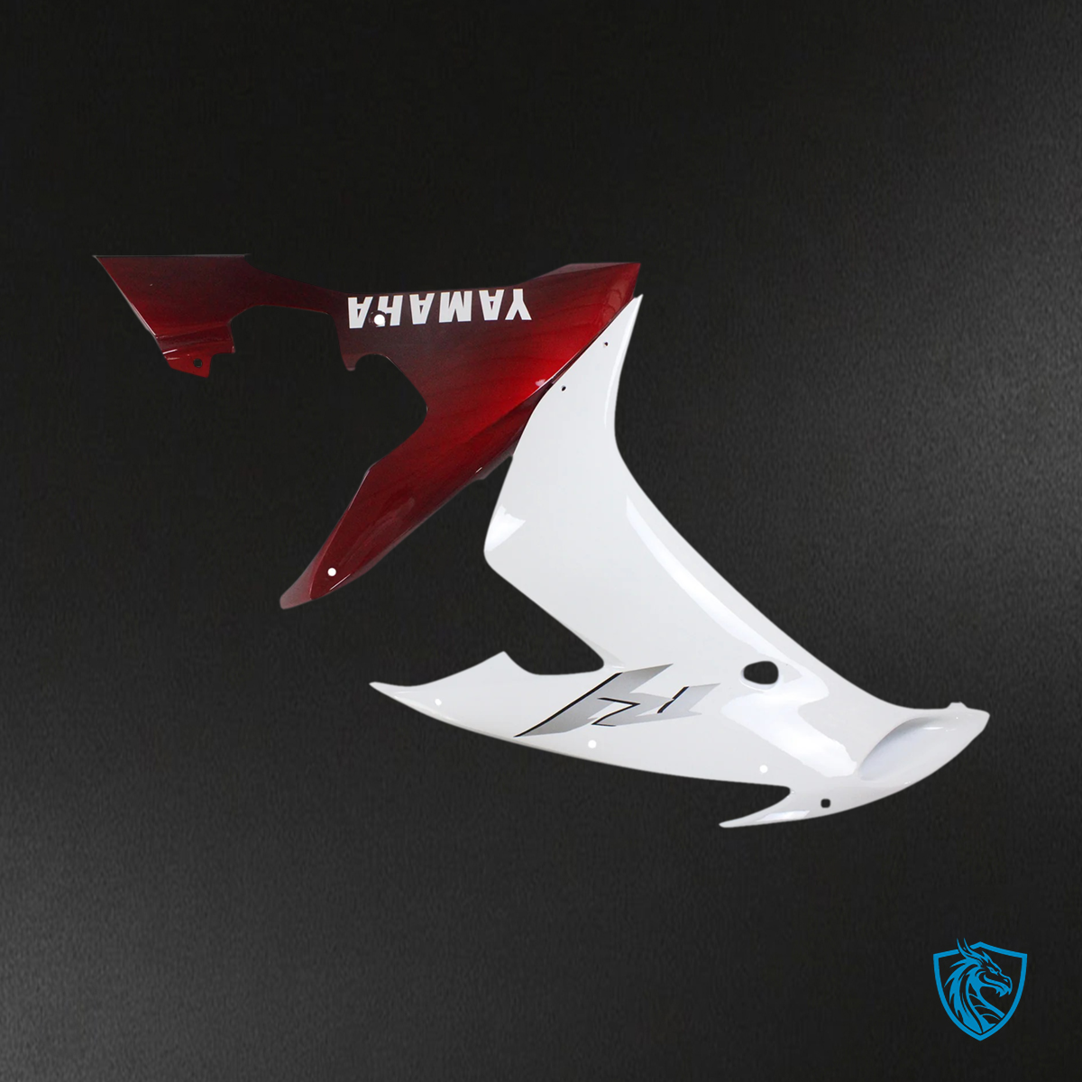Yamaha YZF 1000 R1 (2004-2006) Red & White - Aftermarket Fairing Kit