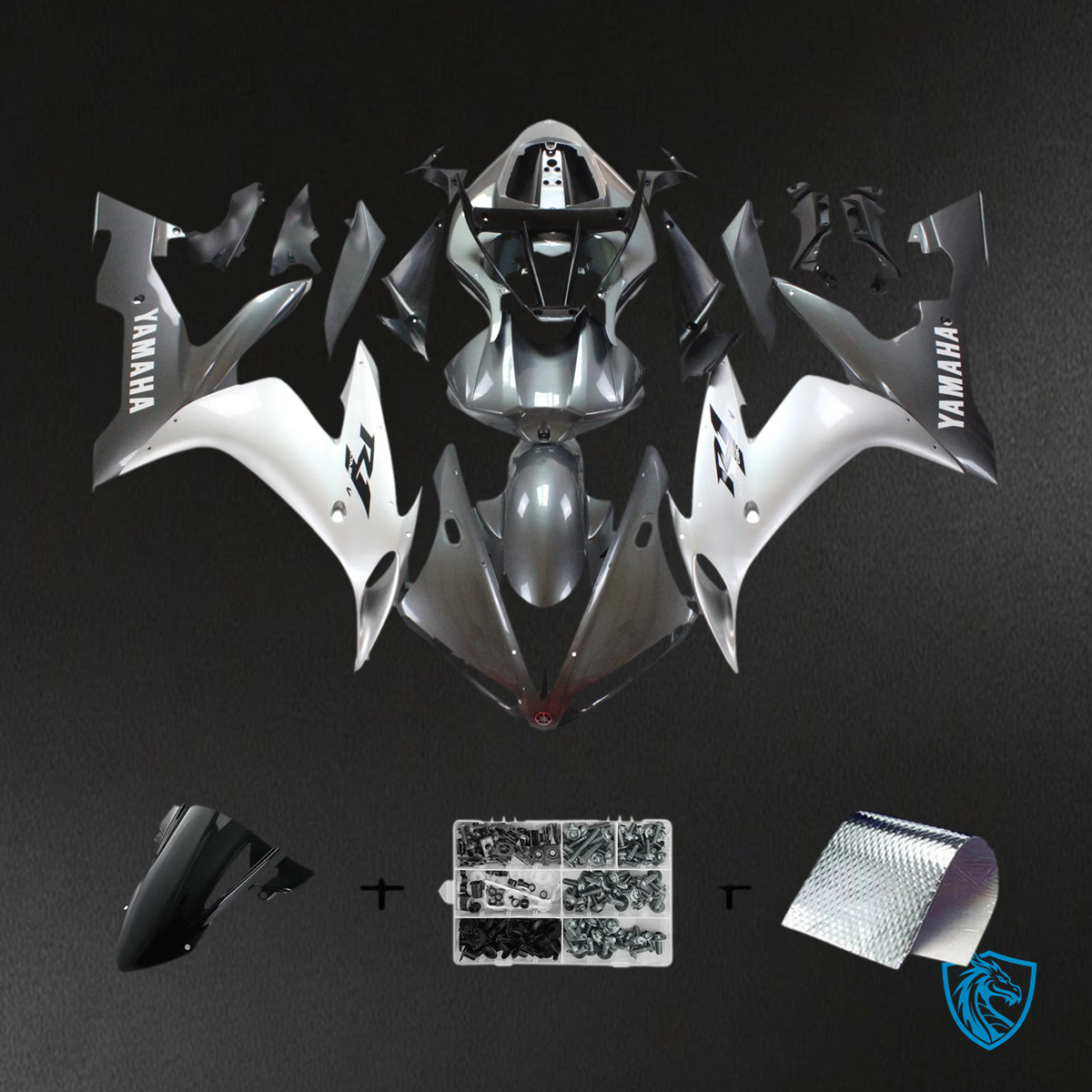 Yamaha YZF 1000 R1 (2004-2006) Sliver - Aftermarket Fairing Kit