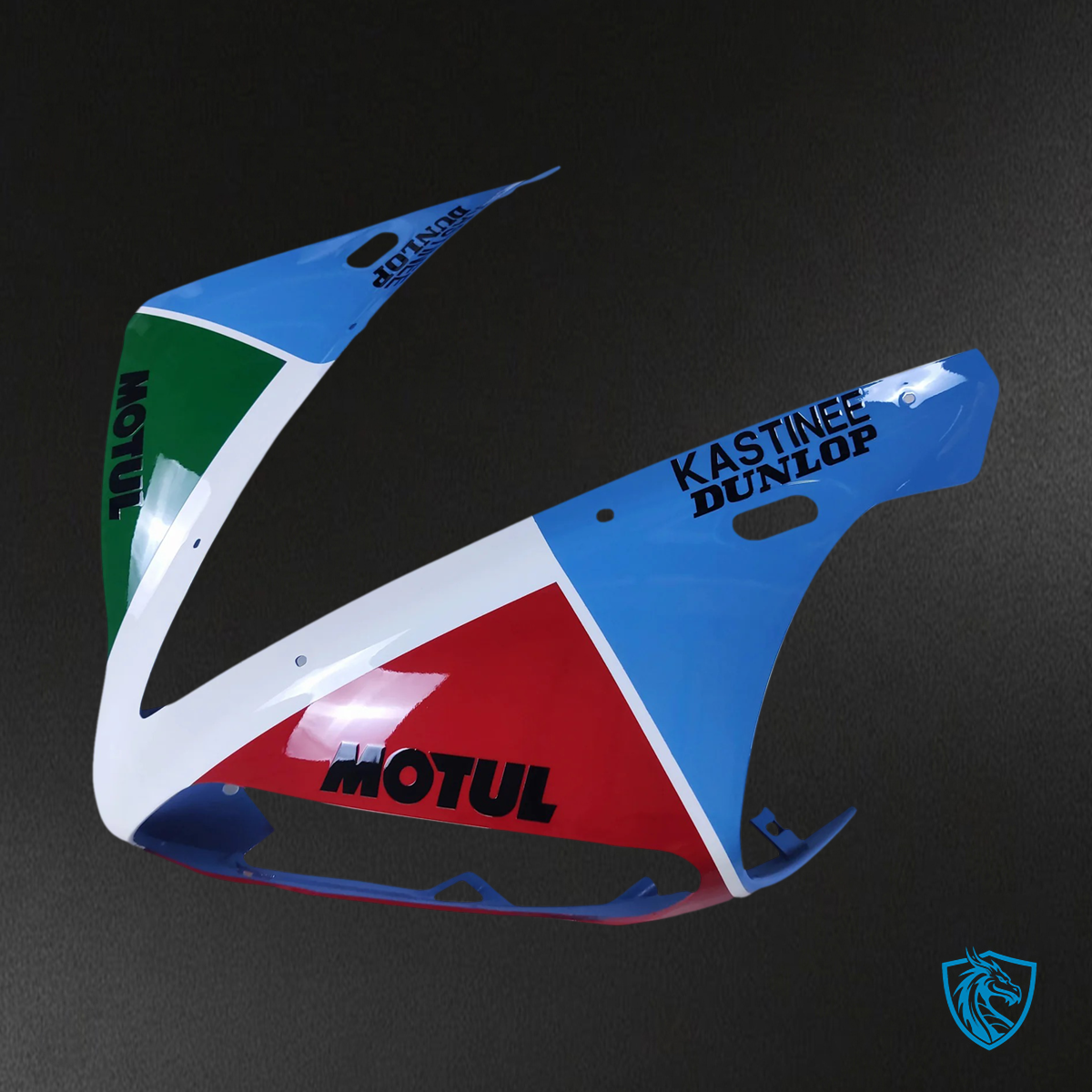 Yamaha YZF 1000 R1 (2004-2006) White, Blue & Red - MERGEment Motorcycle Fairing Kit