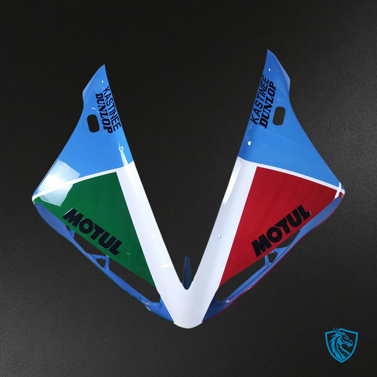 Yamaha YZF 1000 R1 (2004-2006) White, Blue & Red - MERGEment Motorcycle Fairing Kit