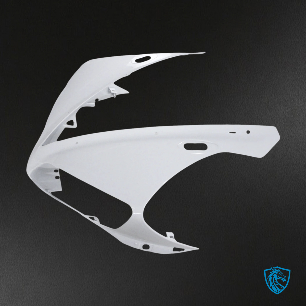 Yamaha YZF 1000 R1 (2004-2006) White & Golden Logos - Custom ABS Fairing Set