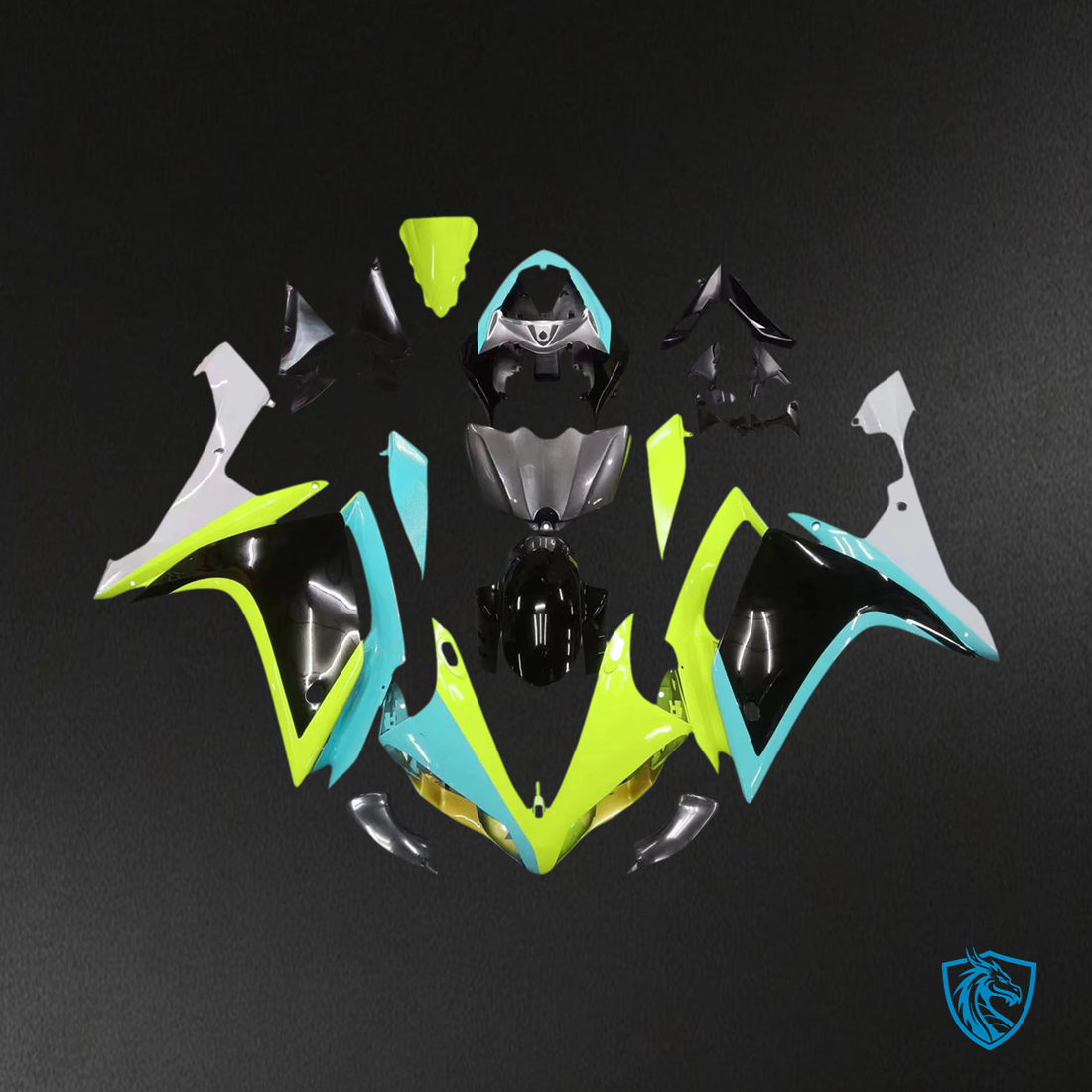 Yamaha YZF 1000 R1 (2007-2008) Bodywork Plastic ABS fit Injection - Fairing Kit