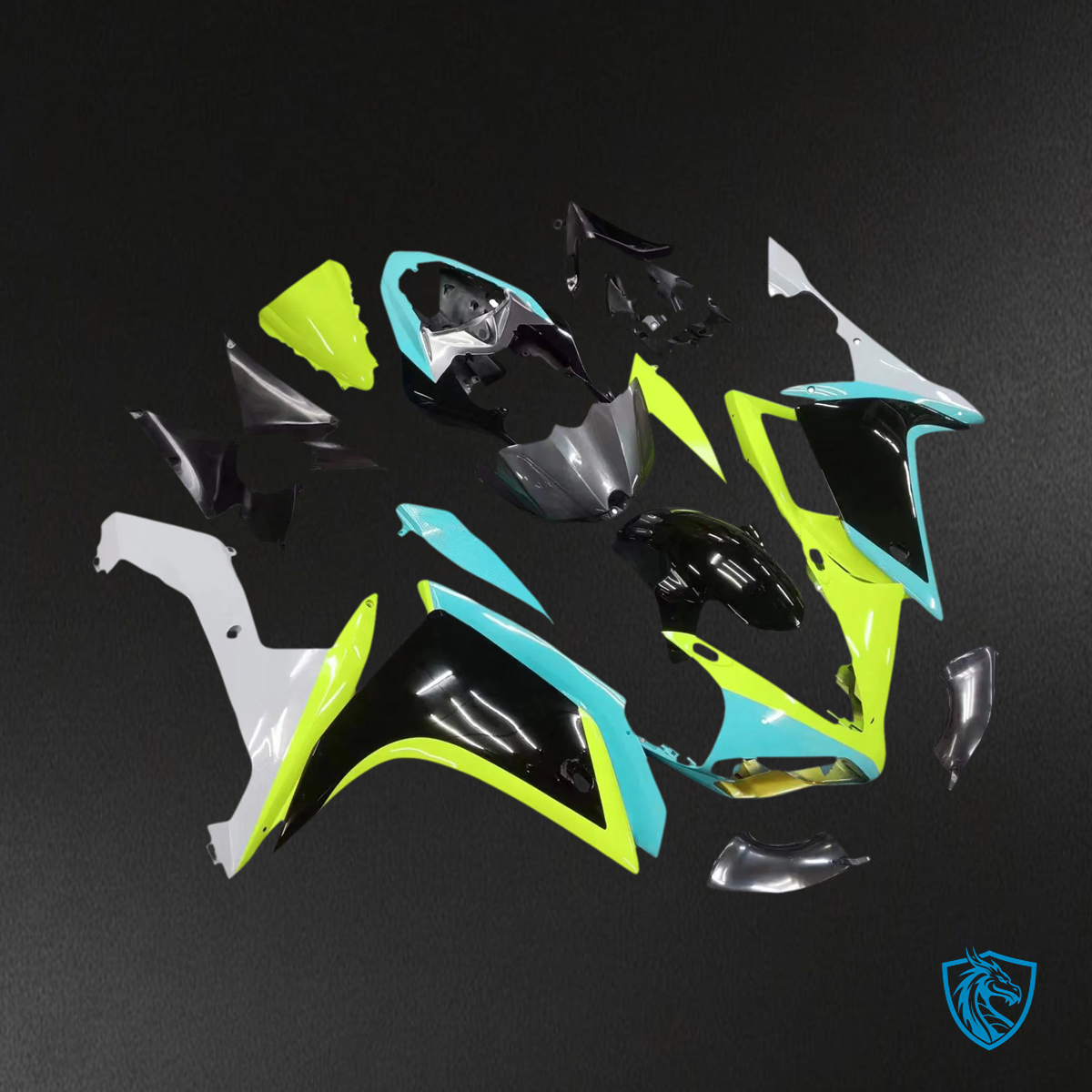 Yamaha YZF 1000 R1 (2007-2008) Bodywork Plastic ABS fit Injection - Fairing Kit