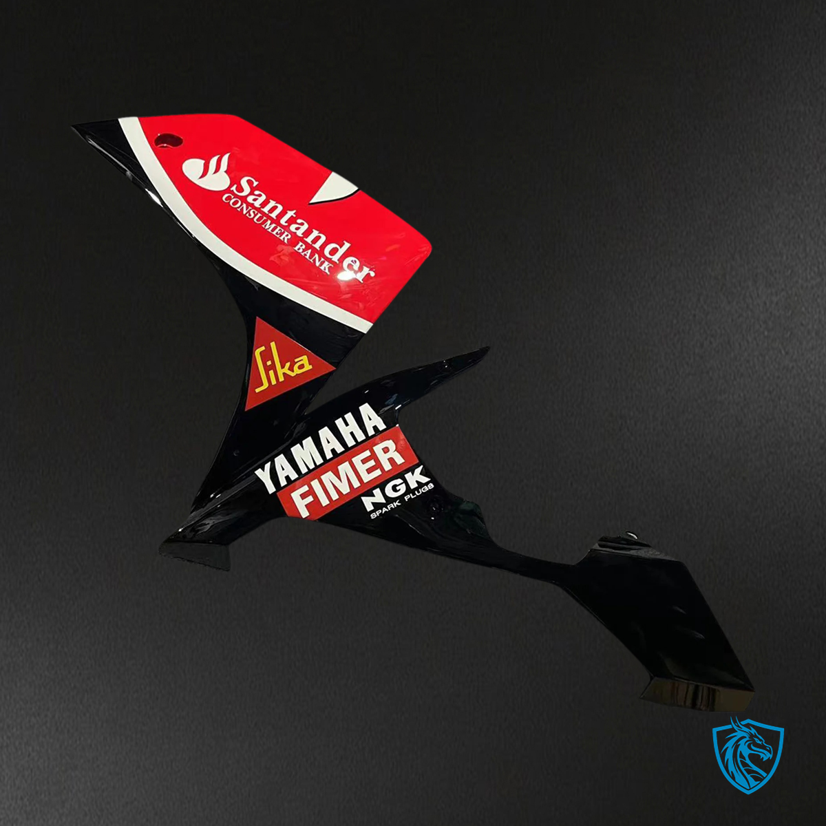 Yamaha YZF 1000 R1 (2007-2008) Red & Black – MERGEment Motorcycle Fairing Kit