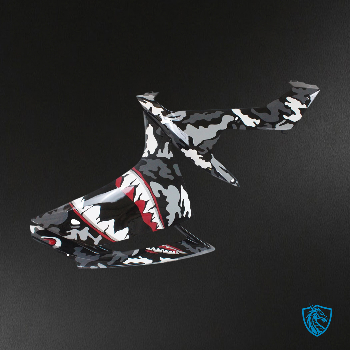 Yamaha YZF 1000 R1 (2007-2008) Shark Design - Custom ABS Fairing Set