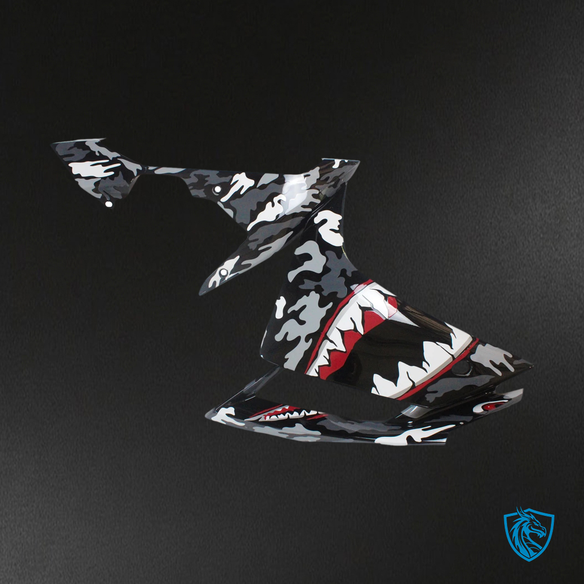Yamaha YZF 1000 R1 (2007-2008) Shark Design - Custom ABS Fairing Set