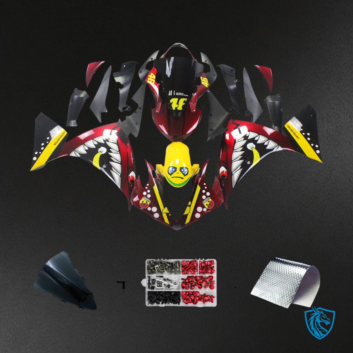Yamaha YZF 1000 R1 (2009-2011) Bodywork Plastic ABS - Fairing Kit