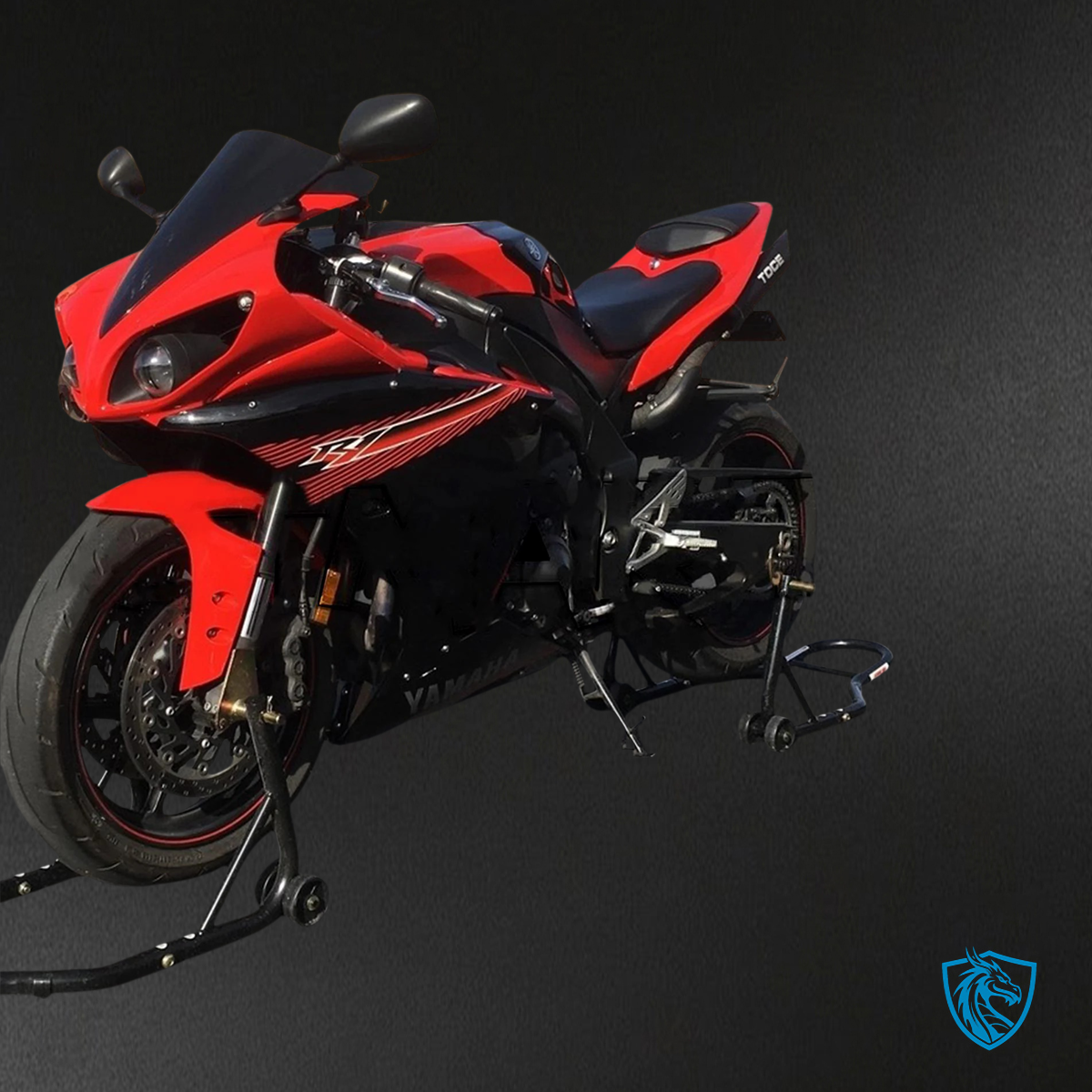 Yamaha YZF 1000 R1 (2009-2011) Red & Black - MERGEment Motorcycle Fairing Kit