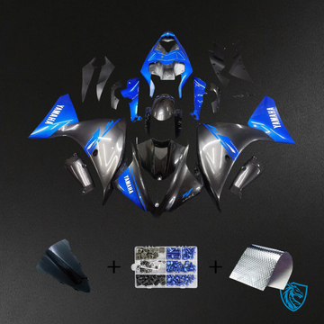Yamaha YZF 1000 R1 (2012-2014) Black & Blue - Custom ABS Fairing Kit