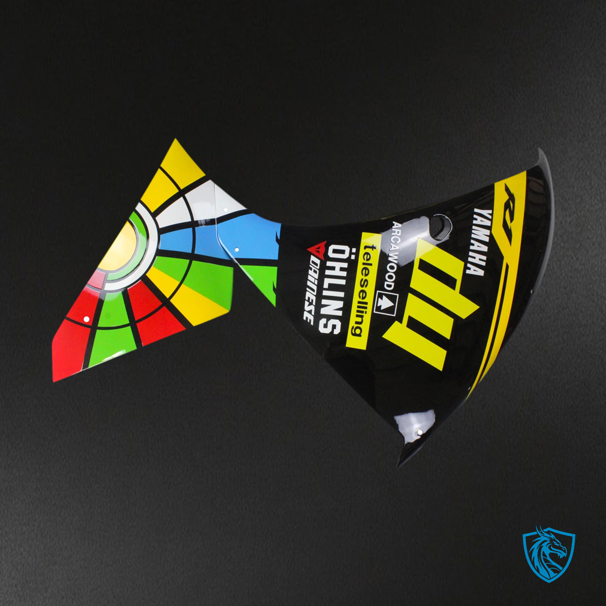 Yamaha YZF 1000 R1 (2012-2014) Rainbow Black - Fairing Kit