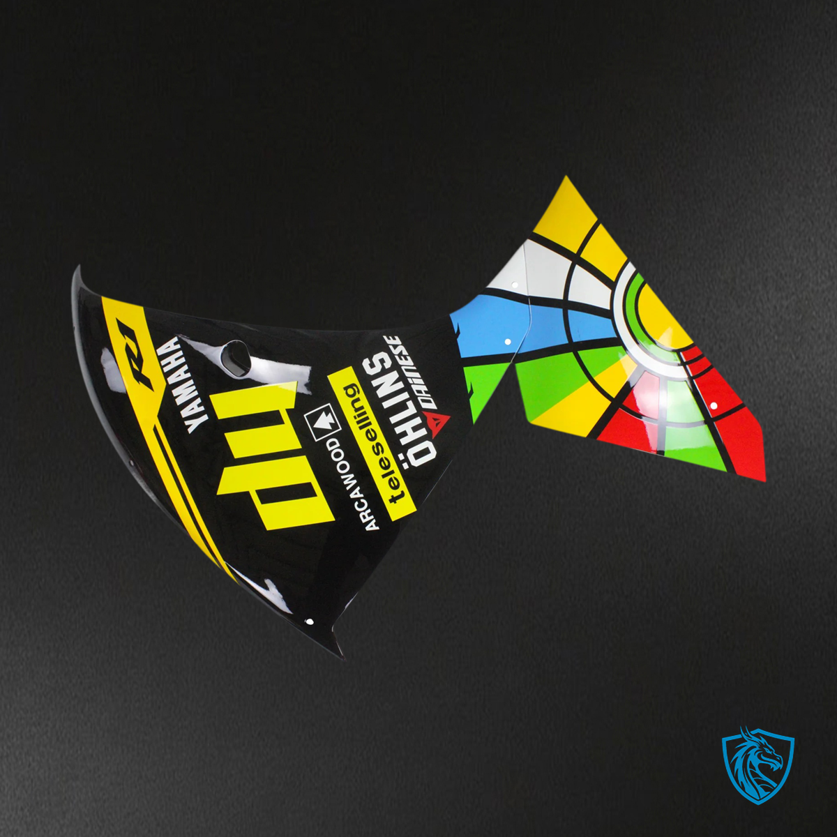Yamaha YZF 1000 R1 (2012-2014) Rainbow Black - Fairing Kit