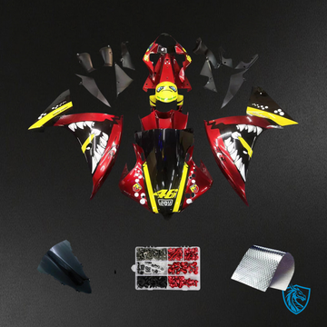 Yamaha YZF 1000 R1 (2012-2014) Red & Yellow - Fairing Kit
