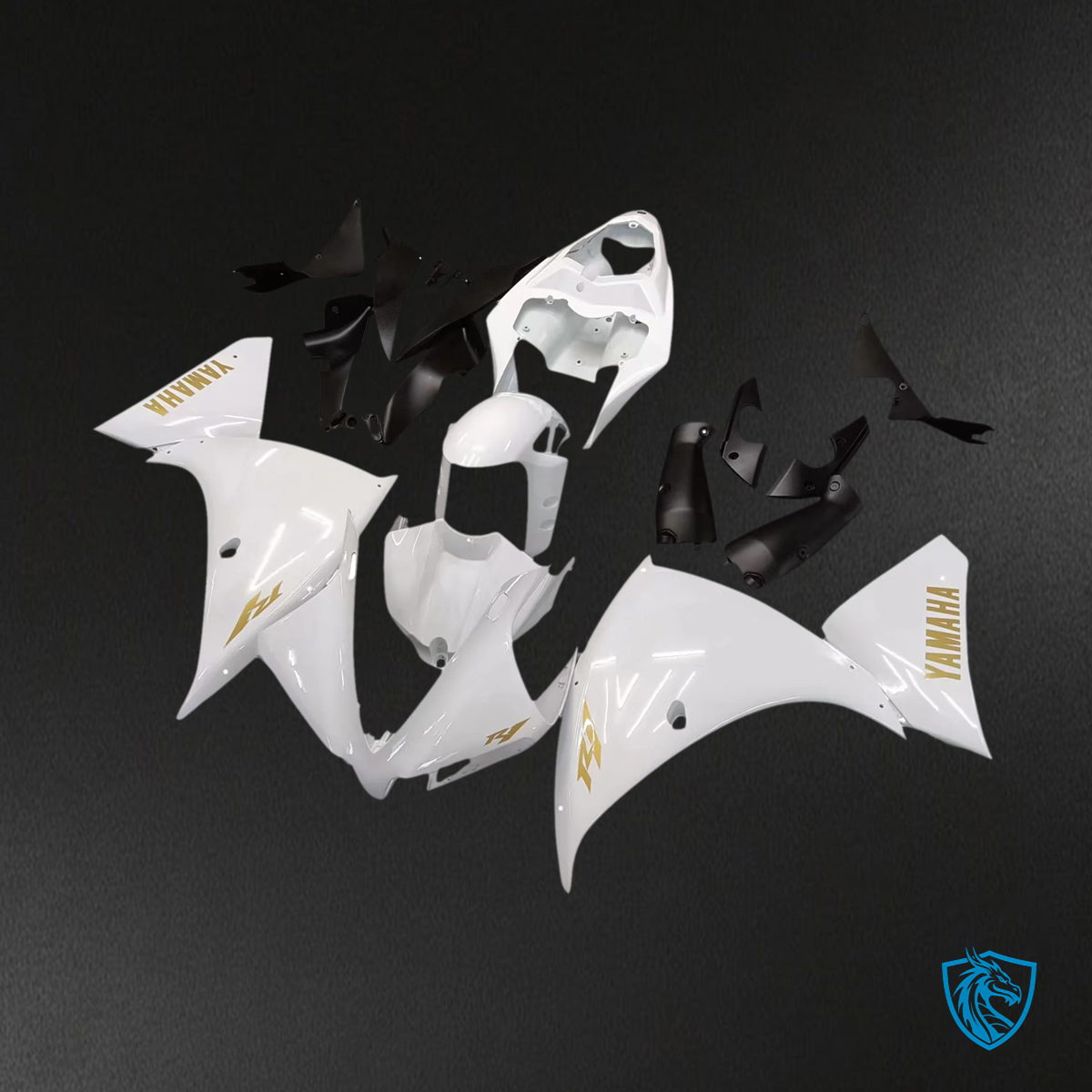 Yamaha YZF 1000 R1 (2012-2014) White - Fairing Kit