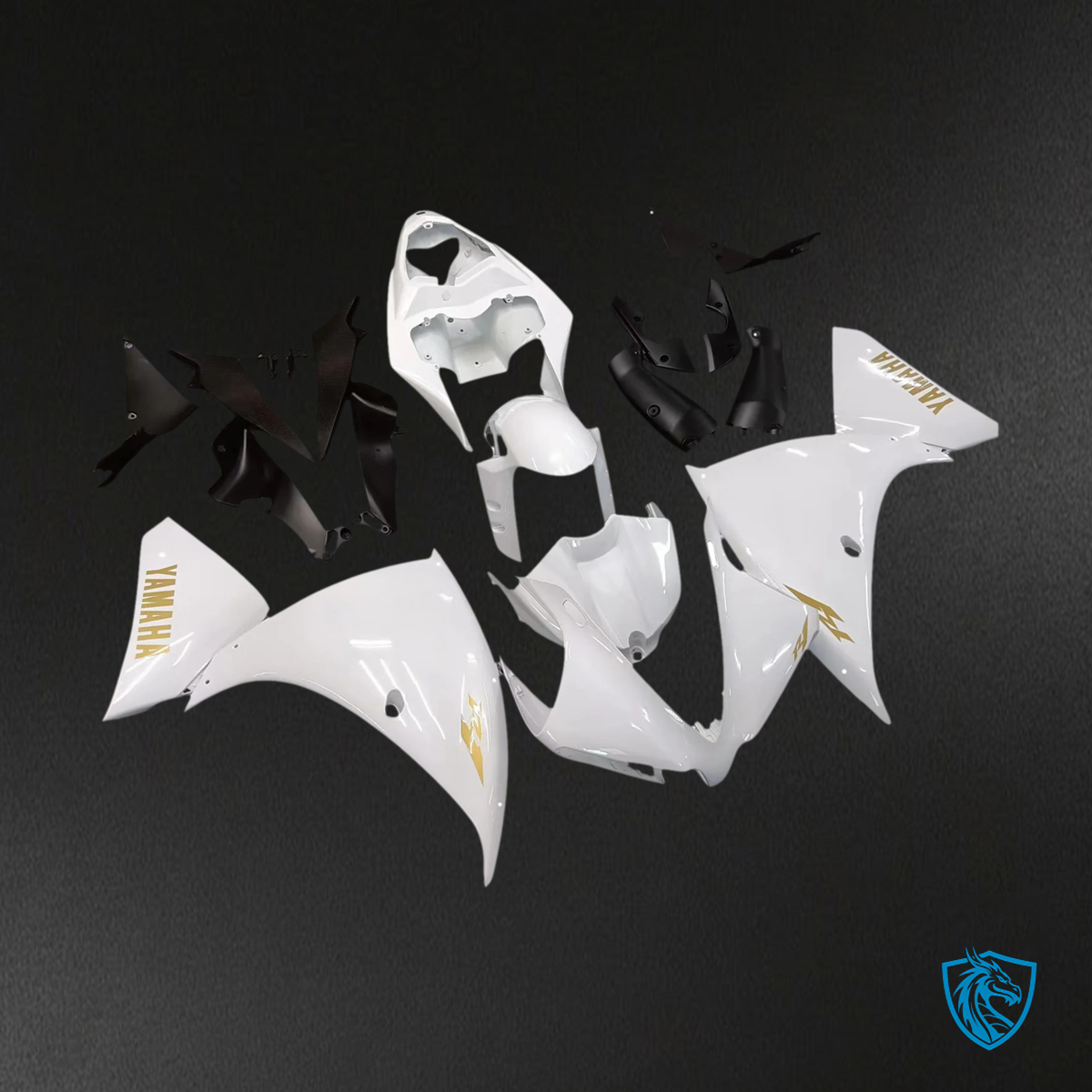 Yamaha YZF 1000 R1 (2012-2014) White - Fairing Kit