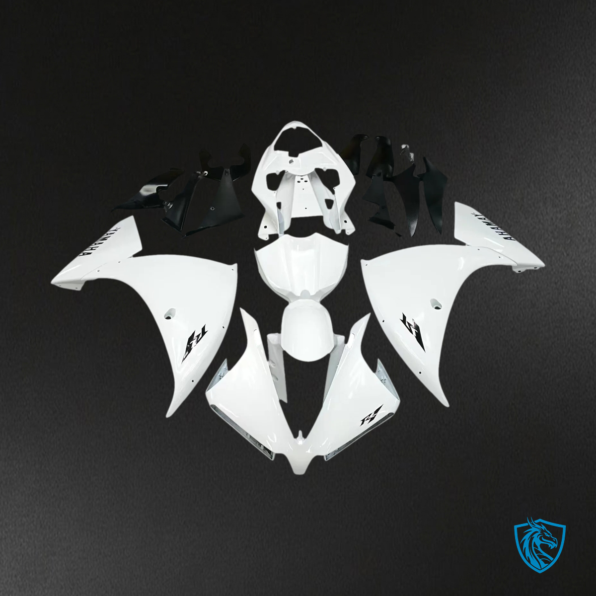 Yamaha YZF 1000 R1 (2012-2014) White Fairing Kit