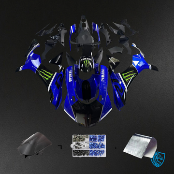 Yamaha YZF 1000 R1 (2015-2019) Blue & Black - Custom ABS Fairing Set