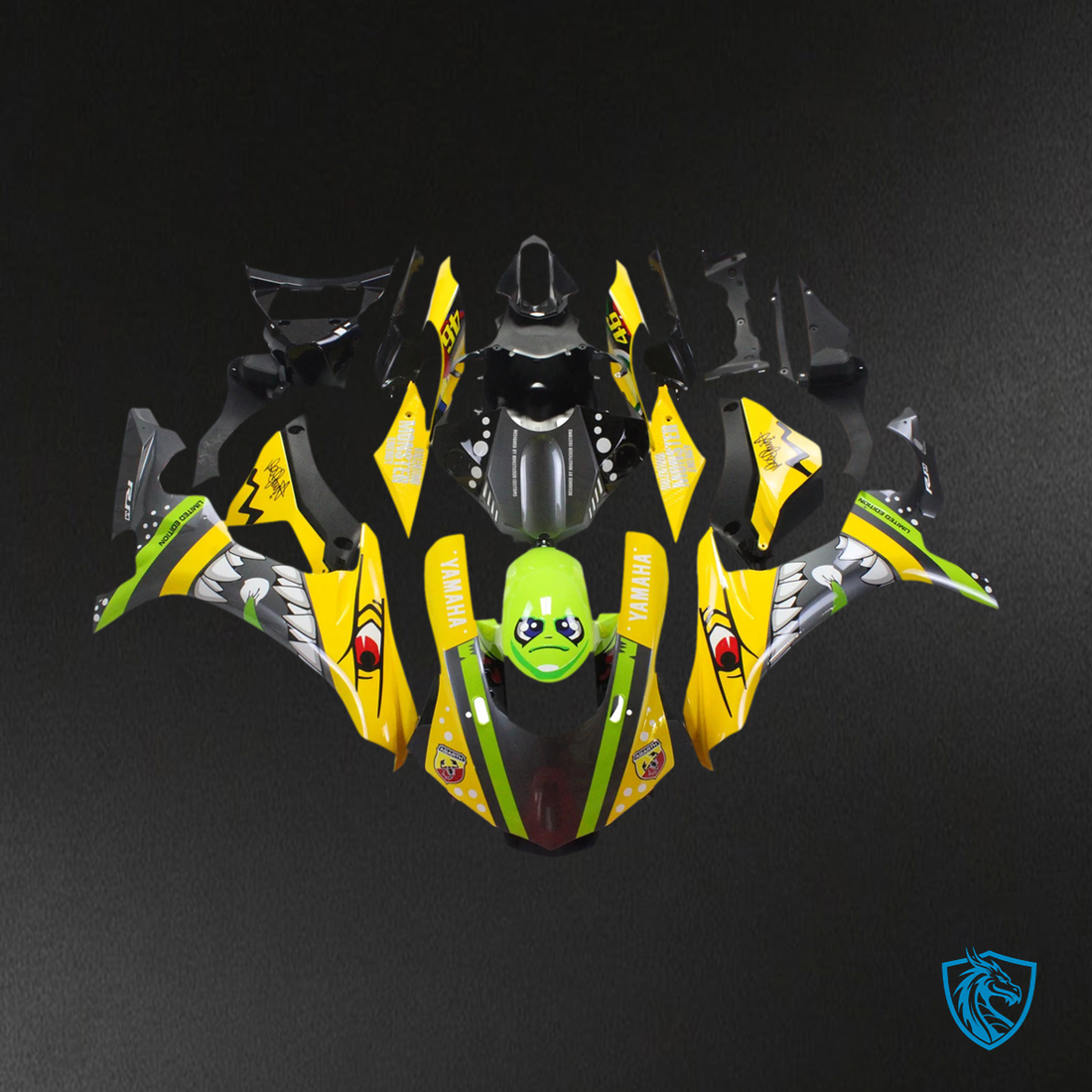 Yamaha YZF 1000 R1 (2015-2019) Bodywork Plastic ABS fit Injection - Fairing Kit