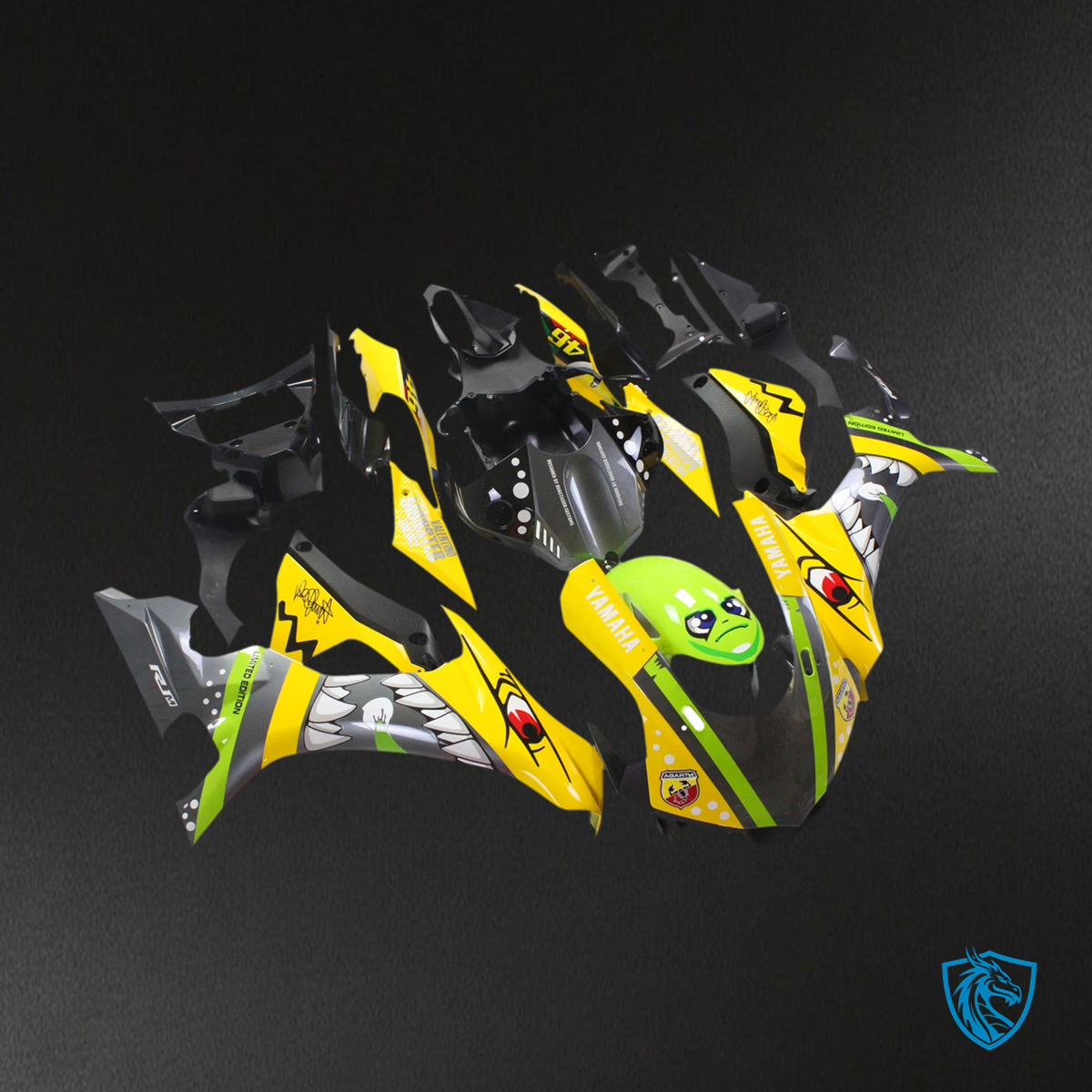 Yamaha YZF 1000 R1 (2015-2019) Bodywork Plastic ABS fit Injection - Fairing Kit