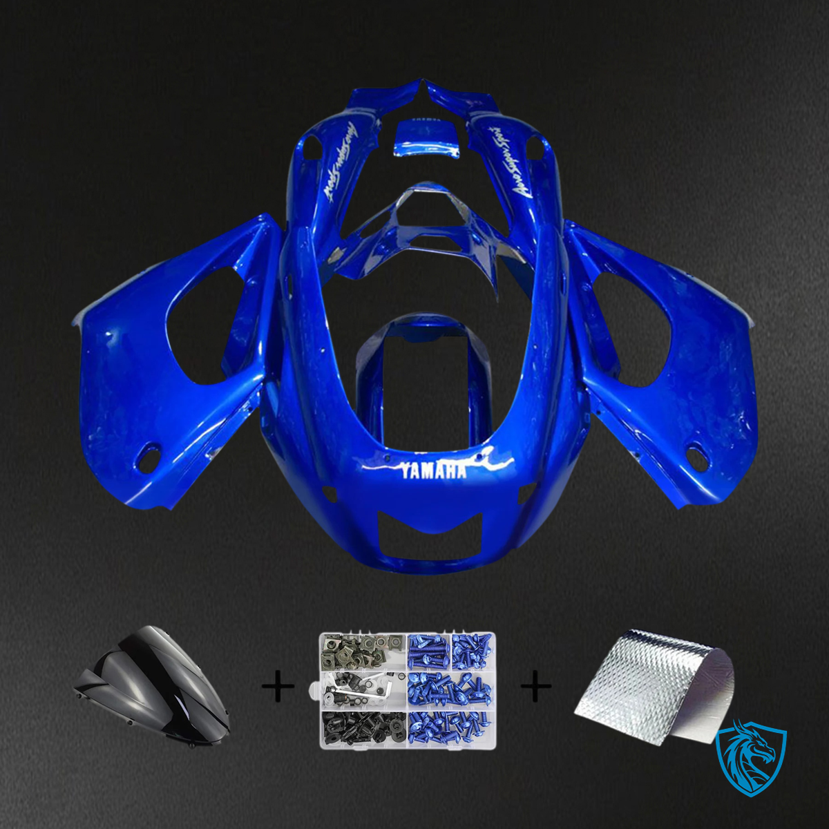 Yamaha YZF1000R (1997-2007) Thunderace Glossy Blue - Replacement Motorcycle Fairings Kit