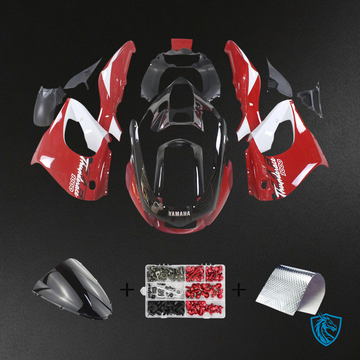 Yamaha YZF1000R (1997-2007) Thunderace Red & Black Style 1 - Custom ABS Fairing Set
