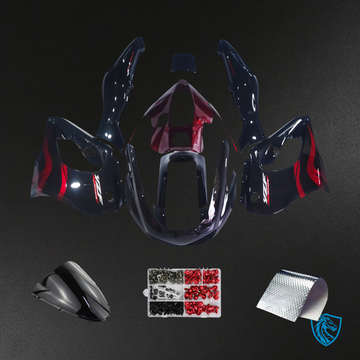 Yamaha YZF1000R (1997-2007) Thunderace Red & Black Style 2 Fairing Kit | ABS Bodywork