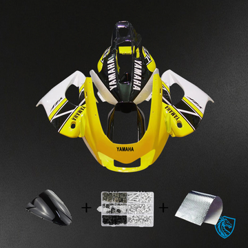 Yamaha YZF1000R (1997-2007) Thunderace White, Black & Yellow Fairing Kit | ABS Bodywork