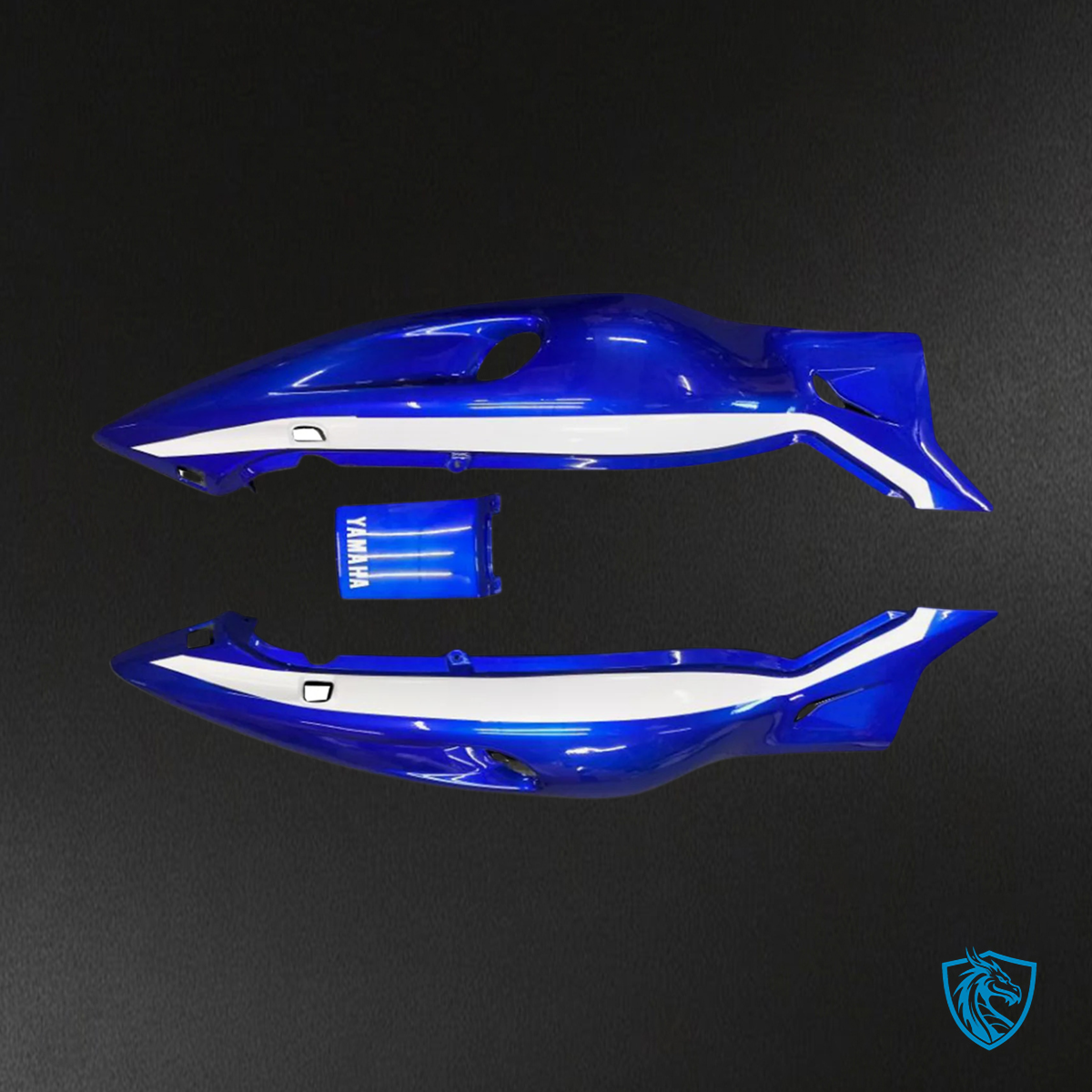 Yamaha YZF 600R (1996-2007) Thundercat Black & Blue Fairing Kit - Aftermarket ABS Bodywork