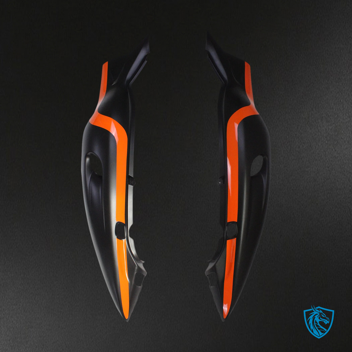 Yamaha YZF 600R (1996-2007) Thundercat Black & Orange - Custom ABS Fairing Kit