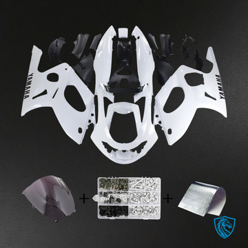 Yamaha YZF 600R (1996-2007) Thundercat Black & White - Fairing Kit | ABS Bodywork