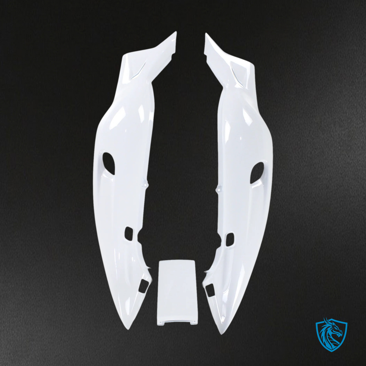 Yamaha YZF 600R (1996-2007) Thundercat Black & White - Fairing Kit | ABS Bodywork
