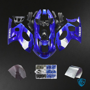Yamaha YZF600R (1996-2007) Thundercat Blue & White - Custom ABS Fairing Kit