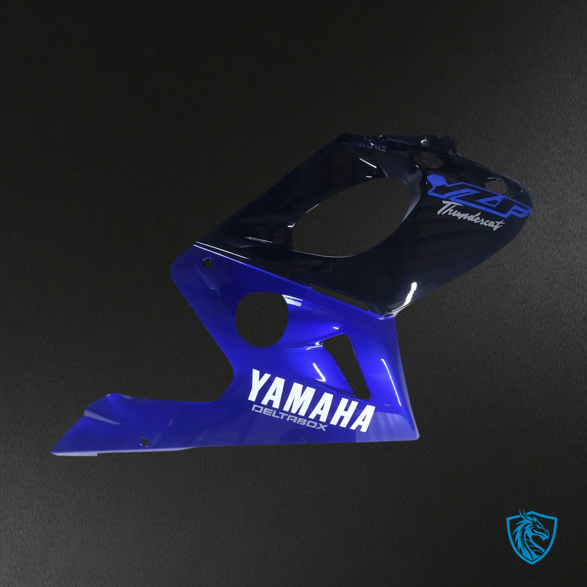 Yamaha YZF 600R (1996-2007) Thundercat Glossy Black & Blue - Fairing Kit | ABS Bodywork