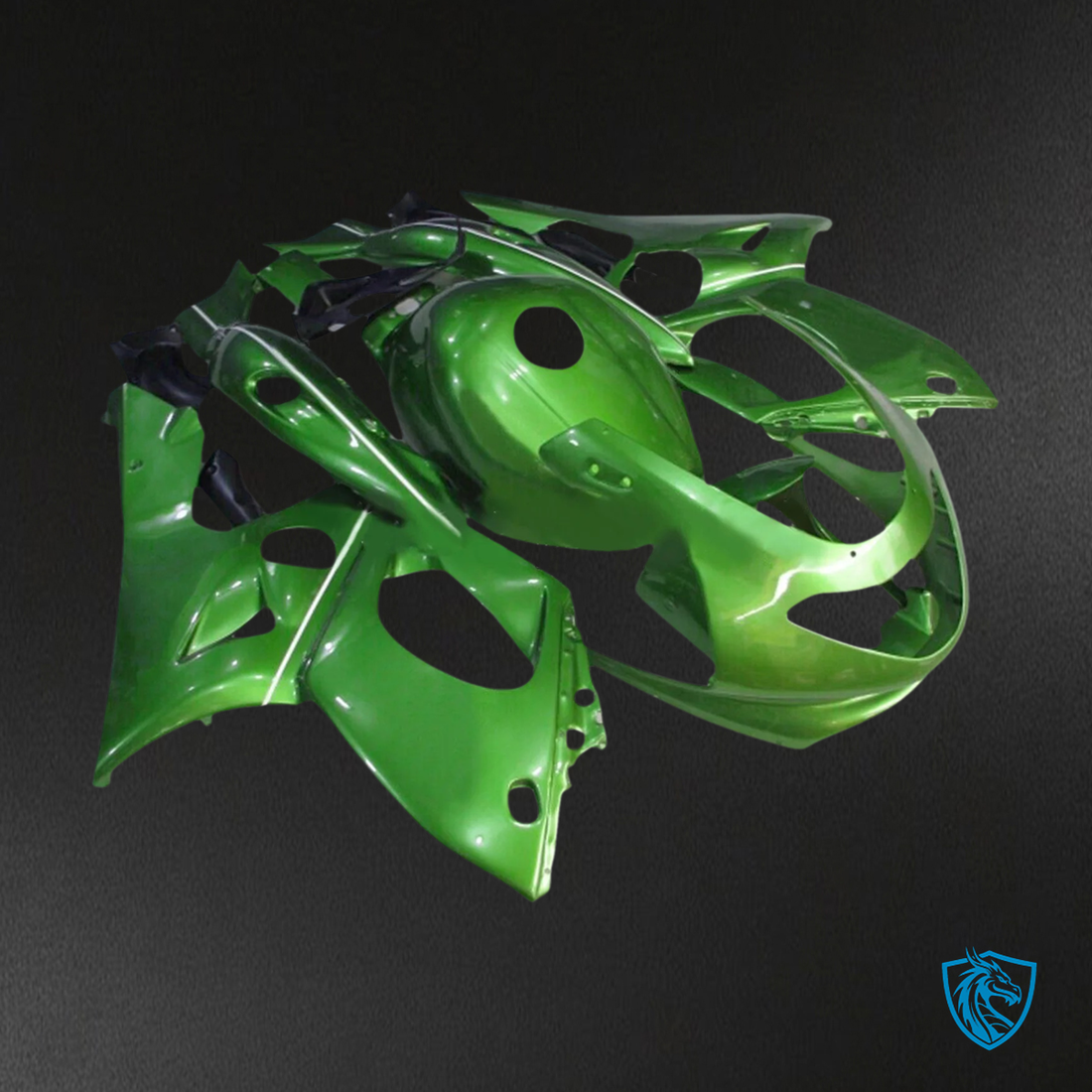 Yamaha YZF 600R (1996-2007) Thundercat Glossy Light Green - MERGEment Motorcycle Fairings Kit