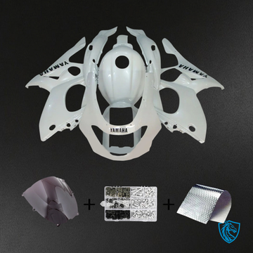 Yamaha YZF 600R (1996-2007) Thundercat Glossy White Fairing Kit - Aftermarket ABS Bodywork