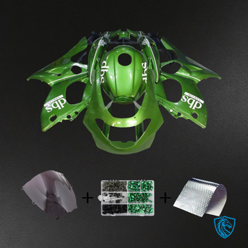 Yamaha YZF 600R (1996-2007) Thundercat Green & White - MERGEment Motorcycle Fairings Kit