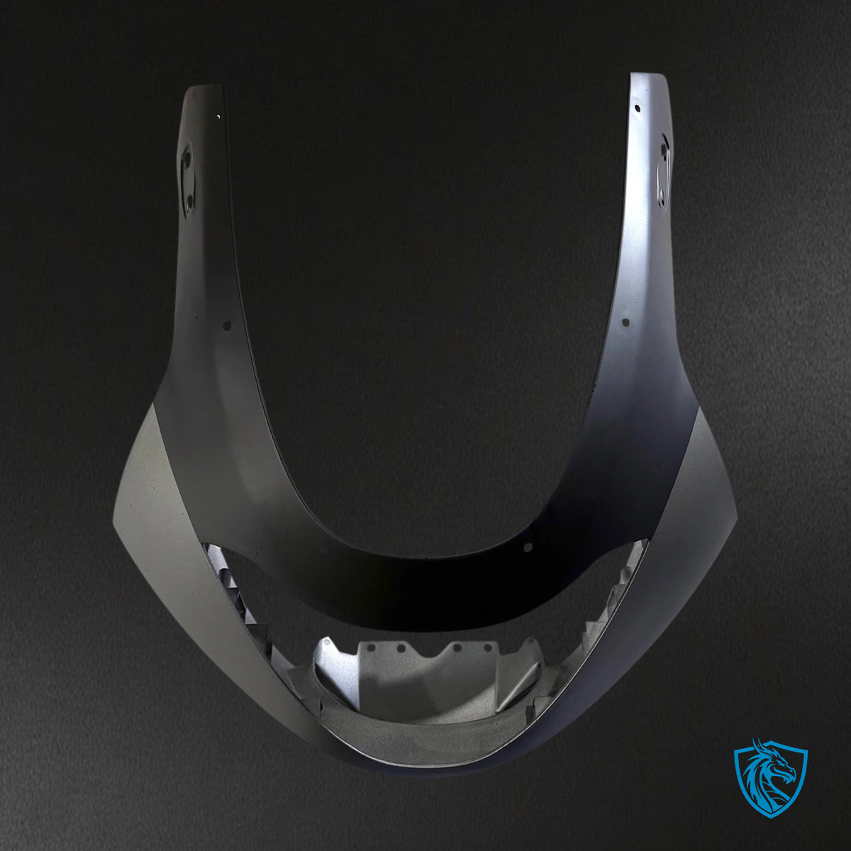 Yamaha YZF 600R (1996-2007) Thundercat Matte Gray & Black - MERGEment Motorcycle Fairings Kit