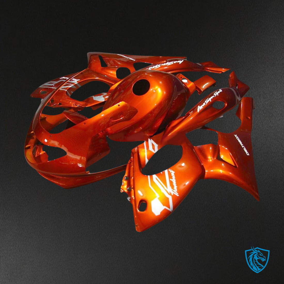 Yamaha YZF 600R (1996-2007) Thundercat Orange - Fairing Kit | ABS Bodywork