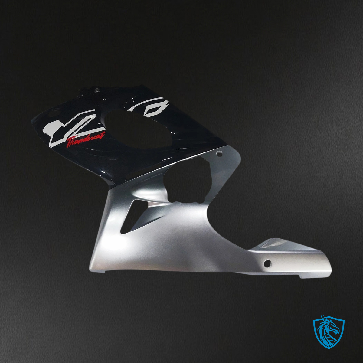 Yamaha YZF 600R (1996-2007) Thundercat Red, Black, White & Silver - Custom ABS Fairing Kit