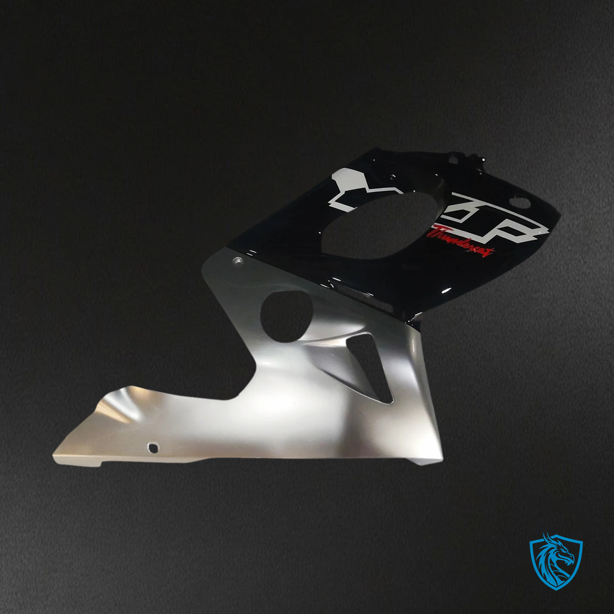 Yamaha YZF 600R (1996-2007) Thundercat Red, Black, White & Silver - Custom ABS Fairing Kit