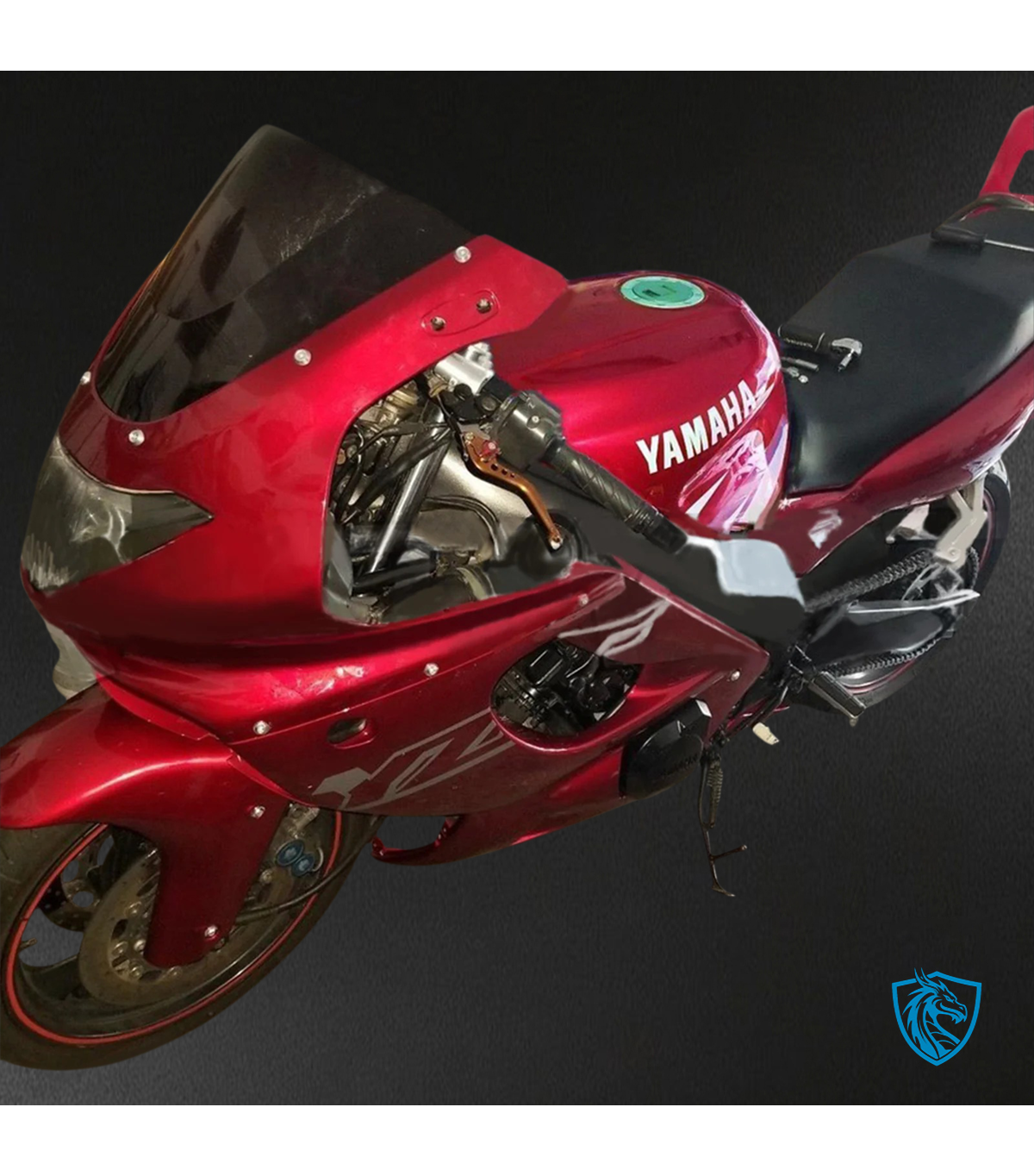 Yamaha YZF 600R (1996-2007) Thundercat Red, Black, White & Silver - Custom ABS Fairing Kit