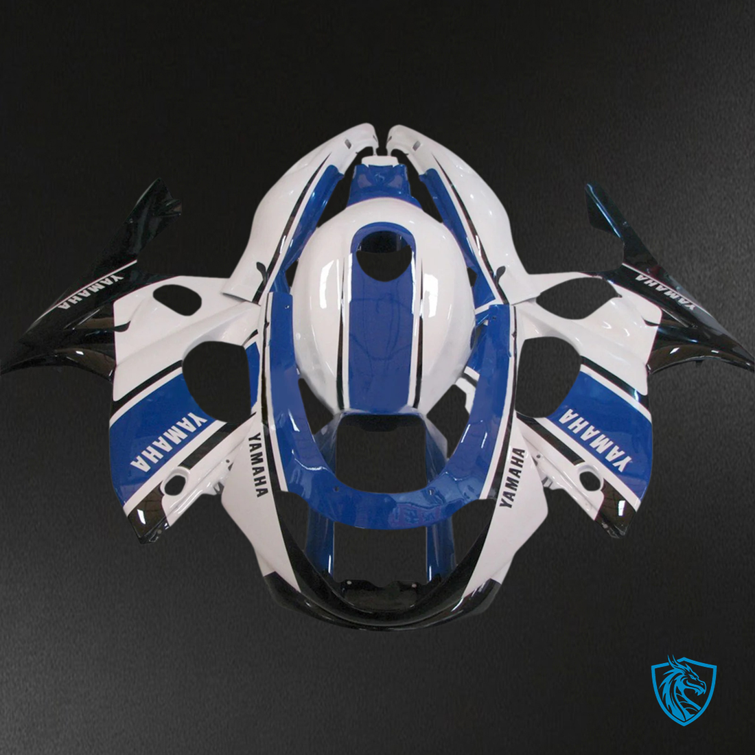 Yamaha YZF 600R (1996-2007) Thundercat White, Black & Blue - Fairing Kit | ABS Bodywork