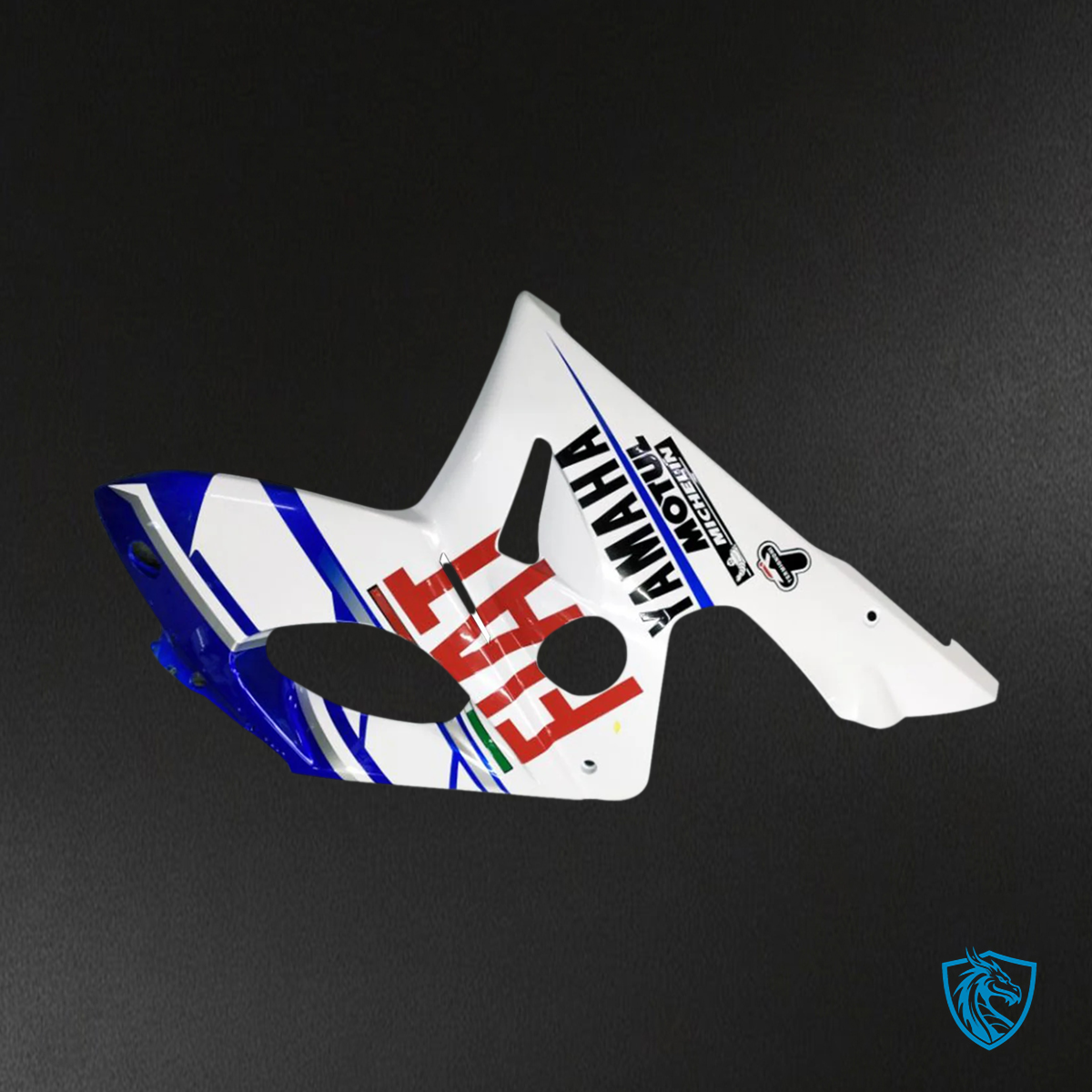 Yamaha YZF 600R (1996-2007) Thundercat White & Blue - MERGEment Motorcycle Fairings Kit