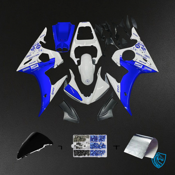 Yamaha YZF 600 R6 (2005) Injection Fairing Kit Bodywork Plastic ABS