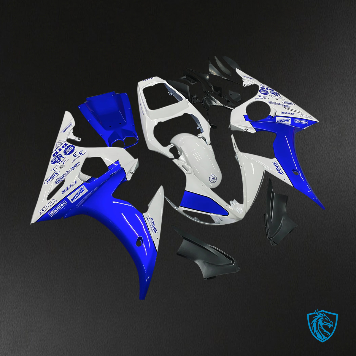 Yamaha YZF 600 R6 (2005) Injection Fairing Kit Bodywork Plastic ABS