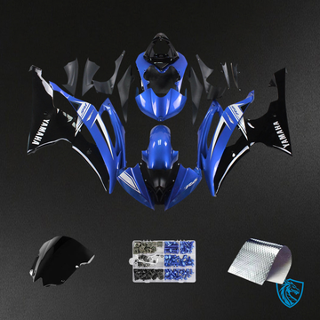 Yamaha YZF 600 R6 (2008-2016) Blue & Black - MERGEment  Fairing Kit